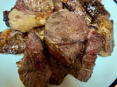 魚焼きグリルで簡単調理！羊肉のグリル